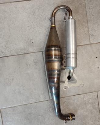 marmitta artigianale minarelli orizzontale 70/77