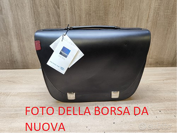 Borsa Laterale Pelle Triumph Scrambler Boneville