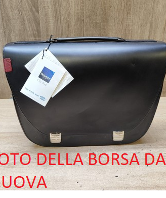 Borsa Laterale Pelle Triumph Scrambler Boneville