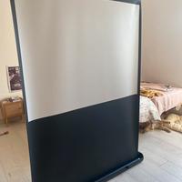 Schermo per proiettore, portatile, da pavimento