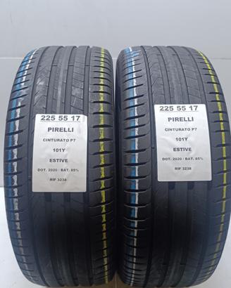 2 GOMME 225 55 17 101Y PIRELLI RIF3238
