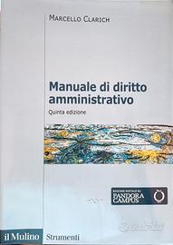 libro"manuale di diritto amministrativo"quinta ed