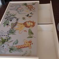 tavolino+libreria per cameretta 