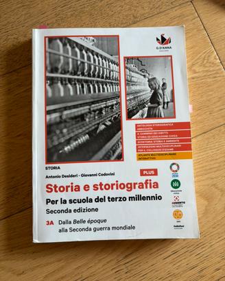 storia d storiografia tomo 3A e 3B