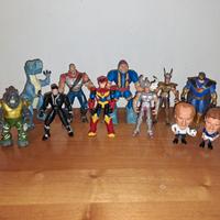 Lotto Action Figures Vintage e Miste - 11 Pezzi