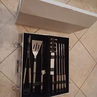 valigetta accessori barbecue/griglia