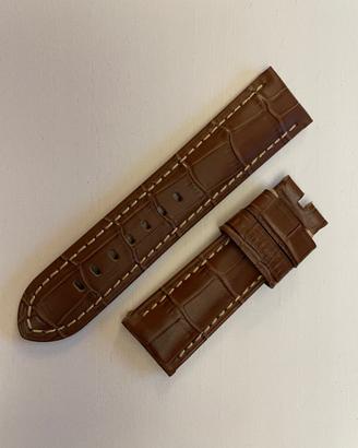 Per PANERAI New CINTURINO Pelle ALLIGATORE 24/22mm