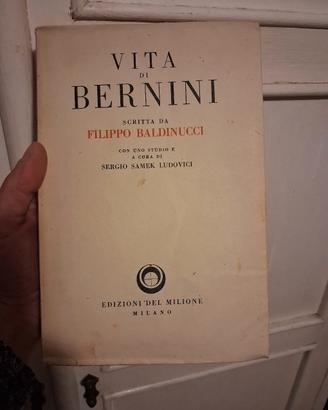 Libro Vita di Bernini di Filippo Baldinucci