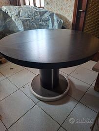 Tavolo rotondo allungabile