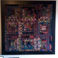 Arazzo Missoni dimensioni 140x 140 cm.