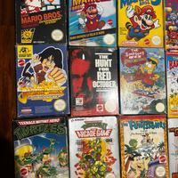 LOTTO GIOCHI NINTENDO NES 8 BIT PAL