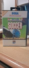SENSIBLE SOCCER SEGA MASTER SYSTEM COMPLETO
