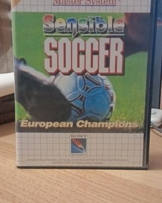 SENSIBLE SOCCER SEGA MASTER SYSTEM COMPLETO