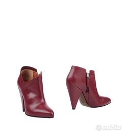 Scarpe col Tacchi Stivaletti Bordo tg.37