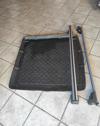 barre portatutto e vasca bagagliaio 