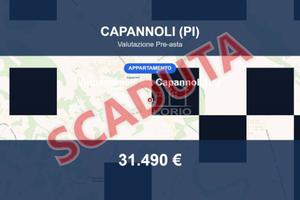 Immobile in asta di 78 m² a Capannoli