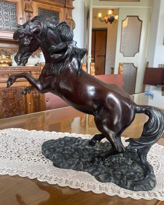 Scultura Cavallo in bronzo