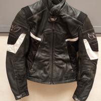Giubbotto moto in pelle, taglia M, BERIK, donna.