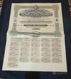 Belgio Azione storica della Société Nationale 