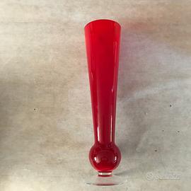 Vaso in Vetro Rosso "Sandra Rich" n° 4 Ia