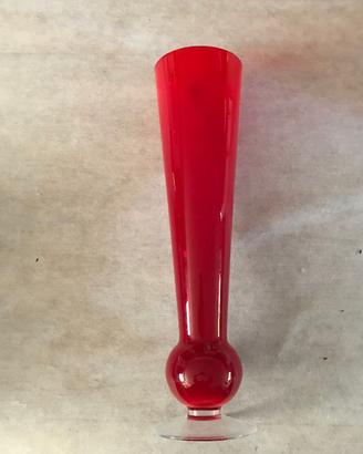Vaso in Vetro Rosso "Sandra Rich" n° 4 Ia