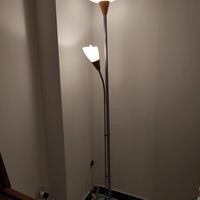 Piantana doppia luce