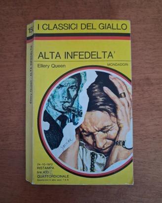 Libro Ellery Queen - Alta Infedeltà
