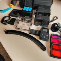 GOPRO HERO 9 con 3 batterie e tantissimi accessori