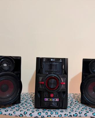 Stereo LG RAD125 120W – CD, USB,Radio +telecomando