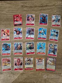 set 109 carte One Piece OP16 perfette