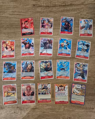 set 109 carte One Piece OP16 perfette