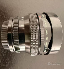 Obiettivo fisheye Canon FD 2,8/15mm
