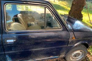 Fiat 126 blu - anno 1979 - originale e funzionante