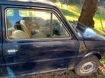 Fiat 126 blu - anno 1979 - originale e funzionante