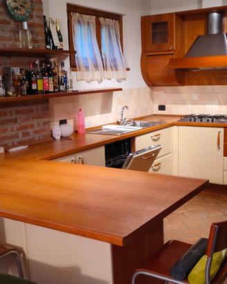 Cucina con penisola - marca Snaidero mod. Mitica