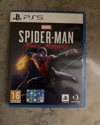 Spiderman Miles Morales PS5