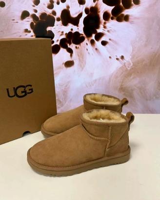 Stivali da neve UGG Super Mini, marroni, taglia 40