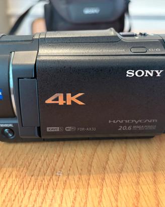 Videocameraa Handycam Sony 4K FDR-AX33