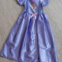 costume di carnevale "Rapunzel" per bambina 5-6 an