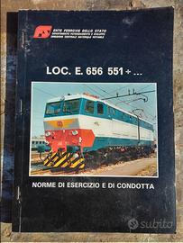 istruzioni E656 551-... Ferrovie dello Stato 