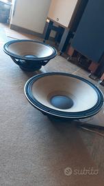 coppia di woofer da 18 pollici 