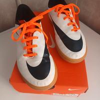 scarpe Calcetto Nike Bravata IC WHT/BLK TG. 35,5