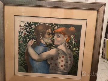 Quadro gentilini i fidanzati