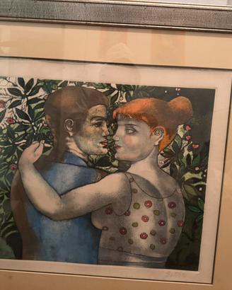Quadro gentilini i fidanzati