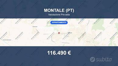 Immobile in asta di 83 m² con box auto a Montale