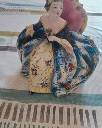 Statuetta Dama Rococò 