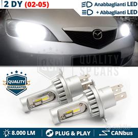 Lampade LED H4 Per MAZDA 2 DY 02-05 CANbus 6500K