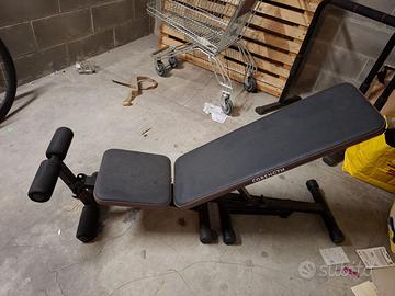 Panca palestra Corength regolabile + parallele dip