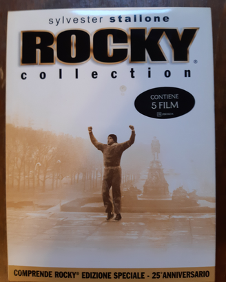 ROCKY COLLECTION, contiene 5 film nuovo
