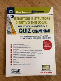 Libro Quiz concorso pubblico tecnico enti locali